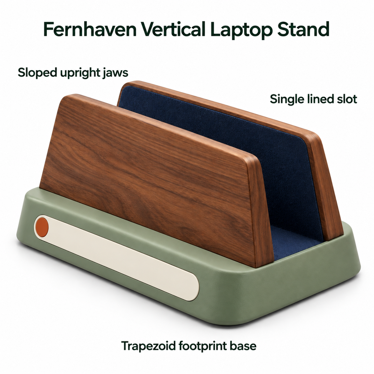 Fernhaven Vertical Laptop Stand
