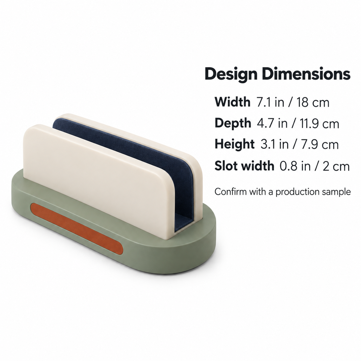 Slotbrook Vertical Laptop Stand